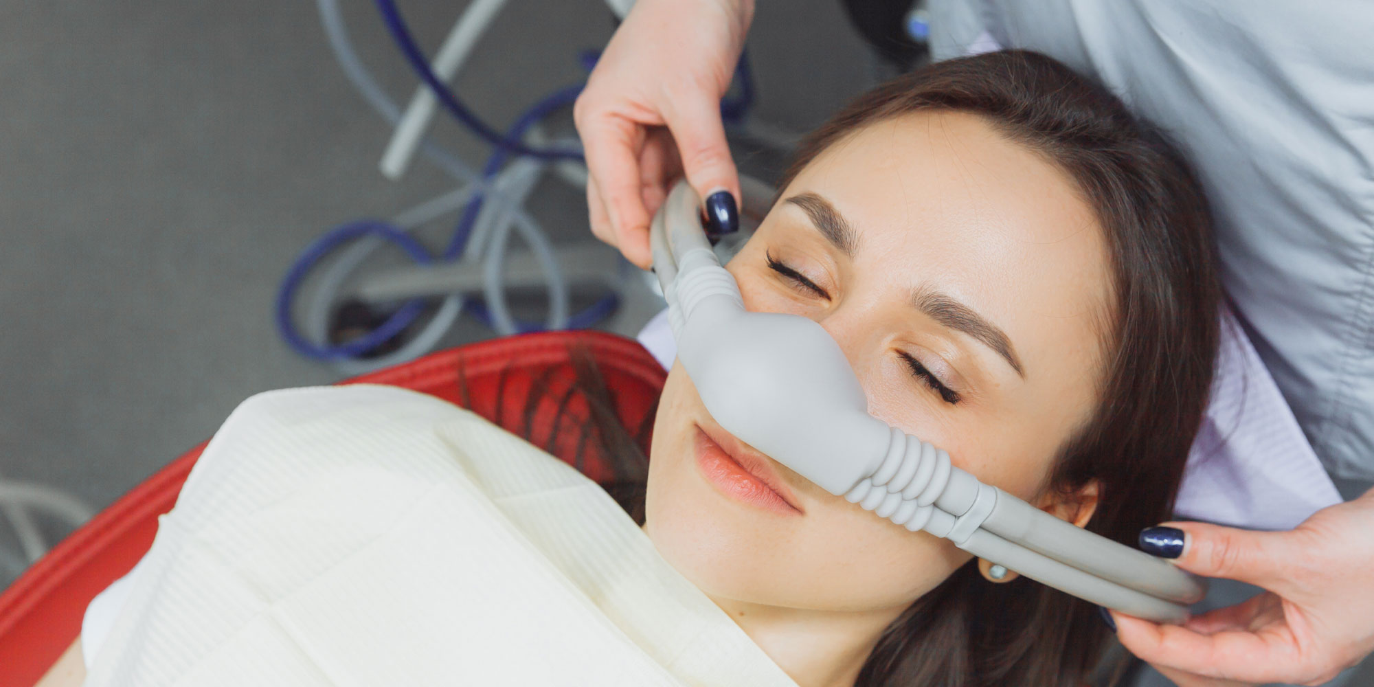 nitrous oxide being used